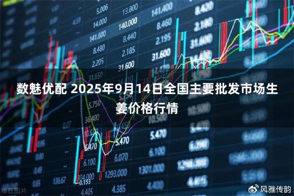 数魅优配 2025年9月14日全国主要批发市场生姜价格行情
