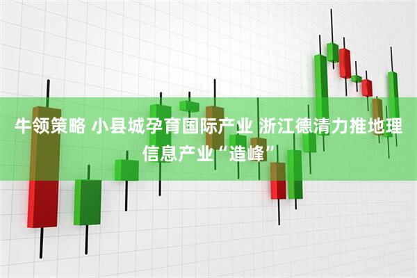 牛领策略 小县城孕育国际产业 浙江德清力推地理信息产业“造峰”