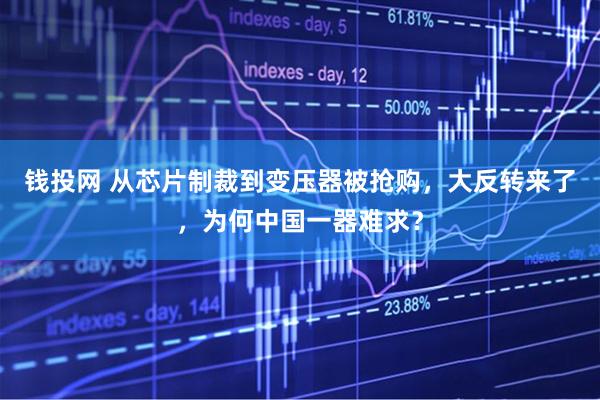 钱投网 从芯片制裁到变压器被抢购，大反转来了，为何中国一器难求？