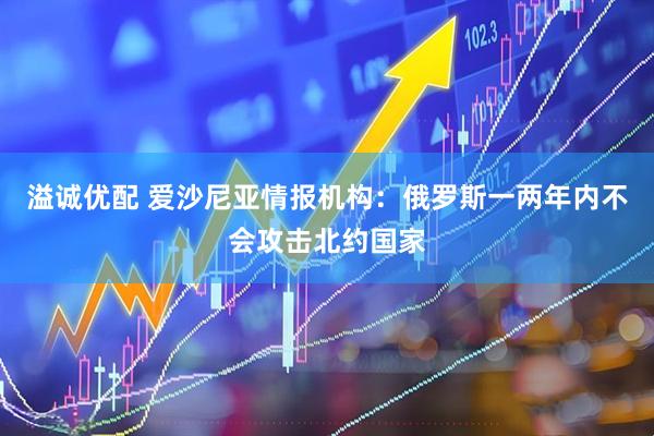 溢诚优配 爱沙尼亚情报机构：俄罗斯一两年内不会攻击北约国家